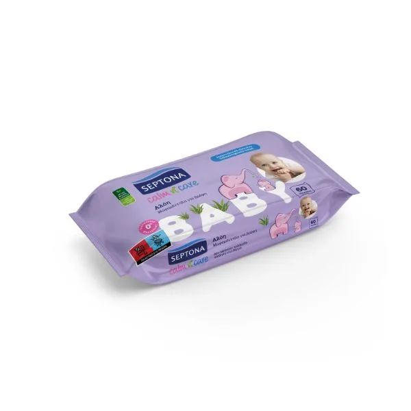 SEPTONA CALM N CARE ALOE VERA WIPES 60WIPES