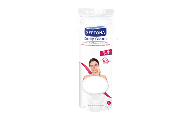 SEPTONA daily clean cotton pads 80pcs