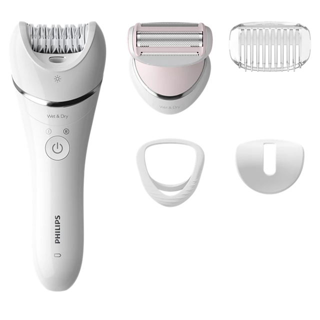 Philips Epilator 8000 BRE710 +5 accessories