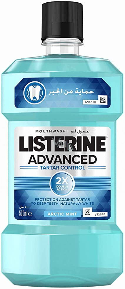 LISTERINE ADVANCED 500 ML TARTAR CONTROL