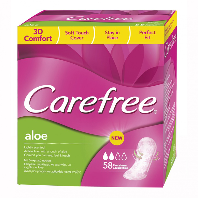 carefree aloe  comfort   58 panty