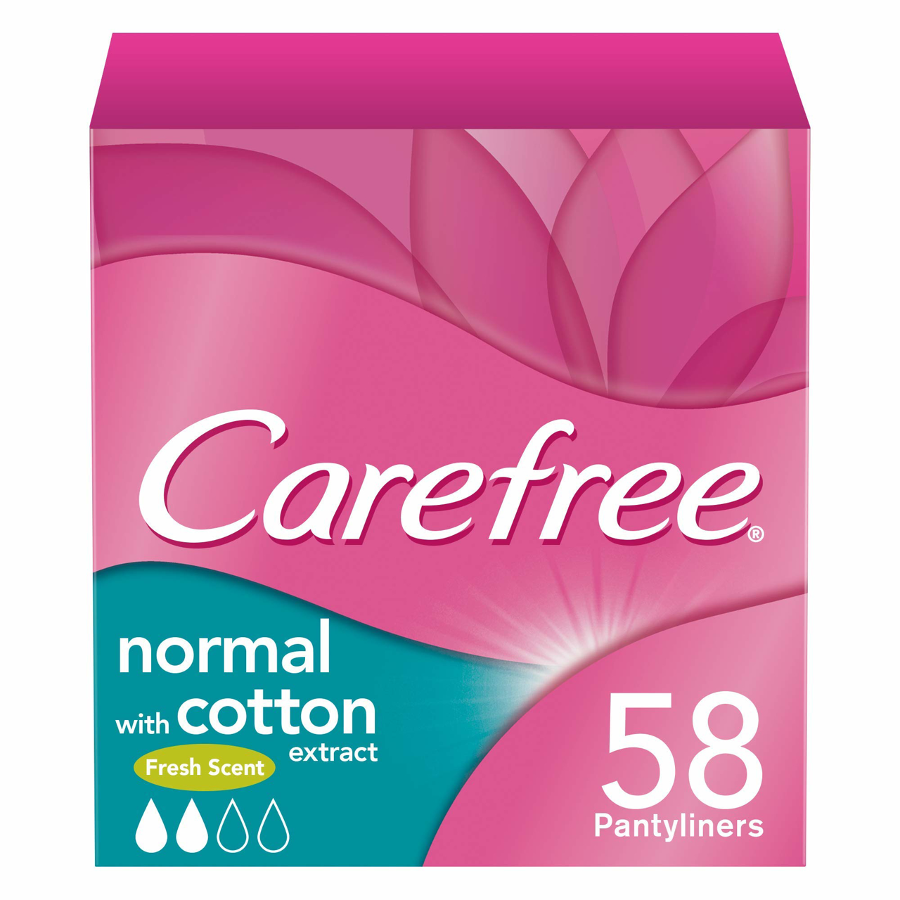 carefree normal cottn 58 panty