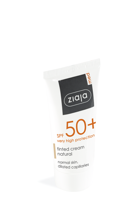 ZIAJA SPF50 TINTED CREAM 50ML 