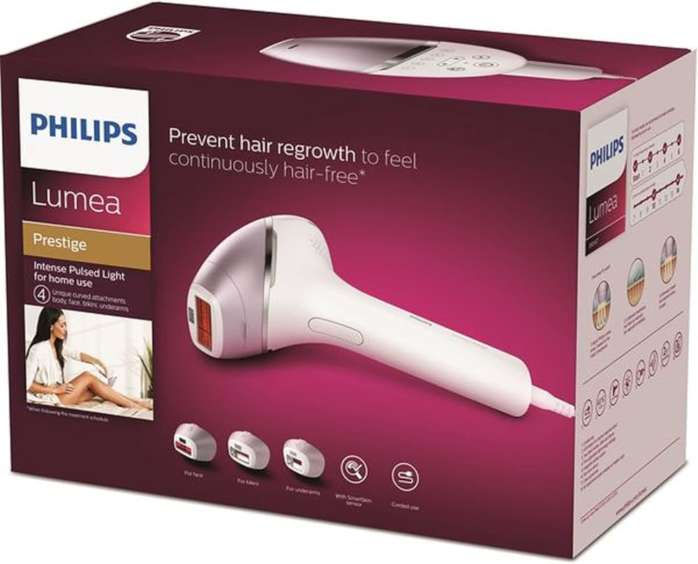 PHILIPS LUMEA PRESTIGE BR1947 IPL HAIR REMOVAL 
