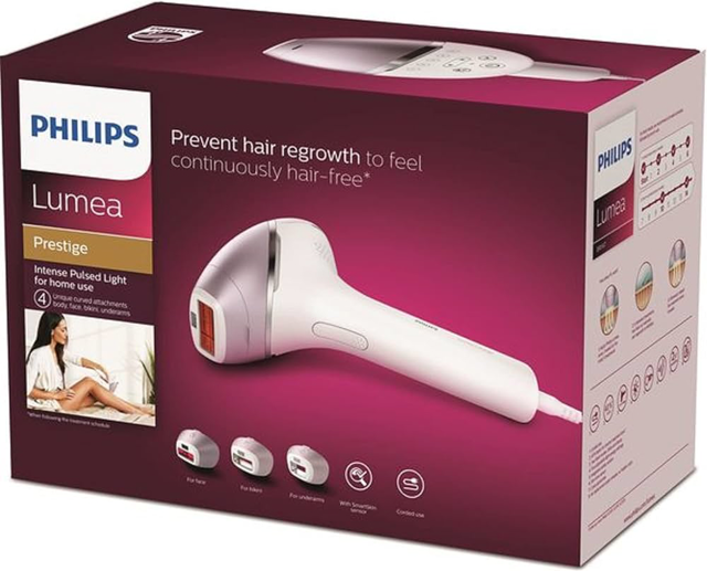 PHILIPS LUMEA PRESTIGE BR1947 IPL HAIR REMOVAL 