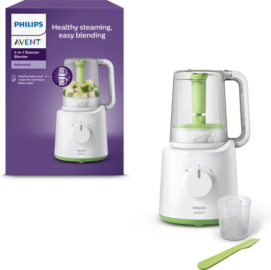 PHILIPS AVENT 2IN1 STEAMER BLENDER 