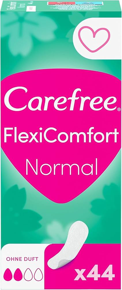 CAREFREE FLEXICOMFORT NORMAL 44LINERS DELICATE SCENT 