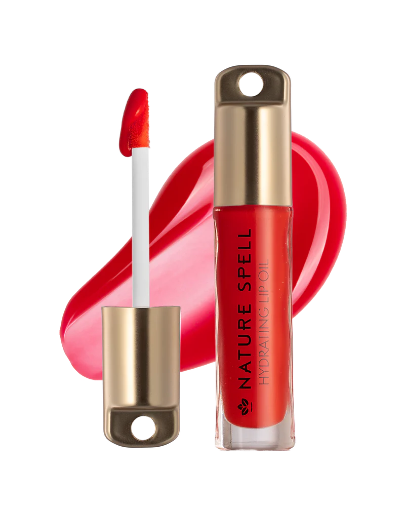 NATURE SPELL LIP OIL DEEP RED