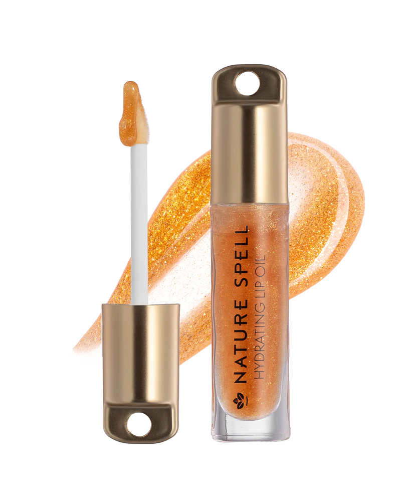 NATURE SPELL LIP OIL GOLDEN SHIMMER