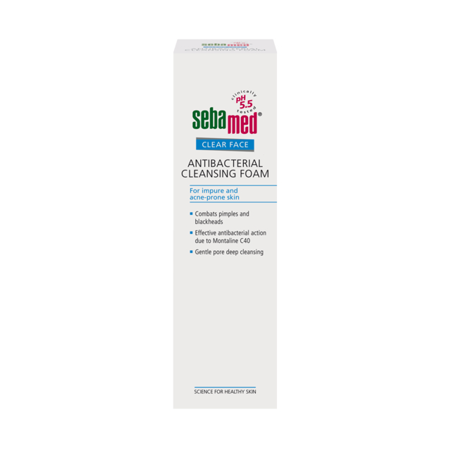 SEBAMED ANTIBACTERIAL CLEANSING FOAM 150ML