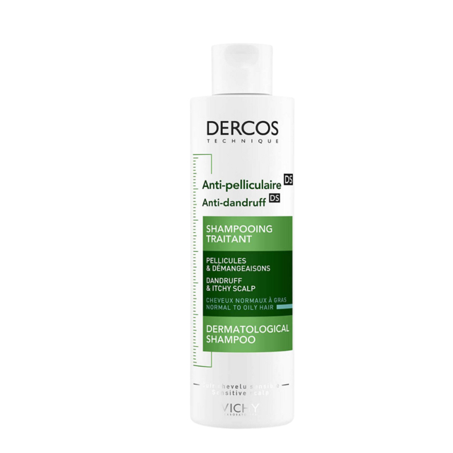 DERCOS OILY DANDRUFF ADVANCED ACTION SHAMPOO 200ML