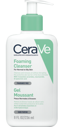 CERAVE FOAMING CLEANSER 237ml F&BODY