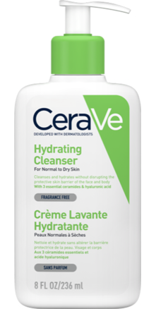 CERAVE HYDRATING CLEANSER 237ml F&BODY