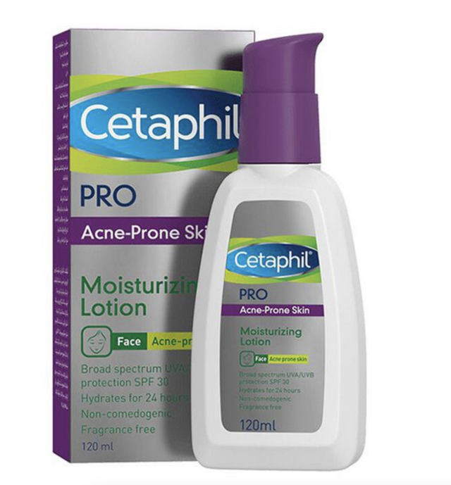 Cetaphil Pro Acne Prone Moisturizing lotion SPF30 120ml