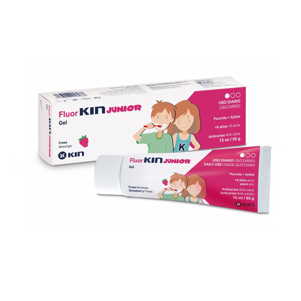 FluorKIN Junior Toothpaste Gel 50ml