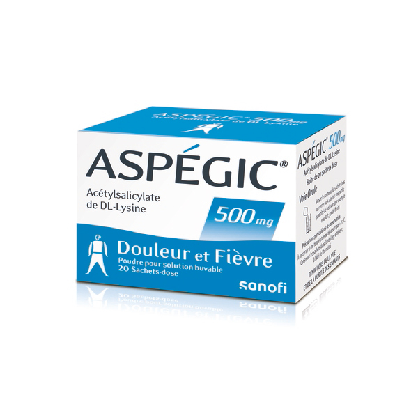 ASPEGIC 500MG SACHETS