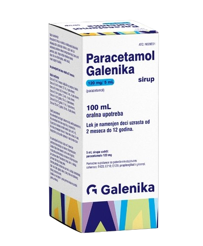 Paracetamol Galenica Senes 10mg/ml 100ml