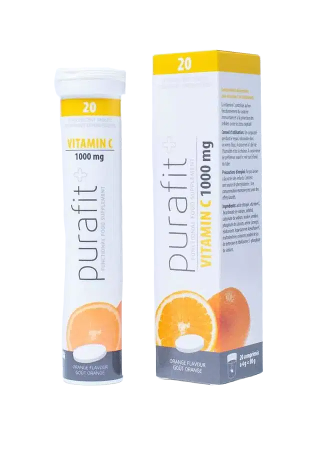 PPURAFIT VITAMIN C 1000MG 20 EFF GERMANY