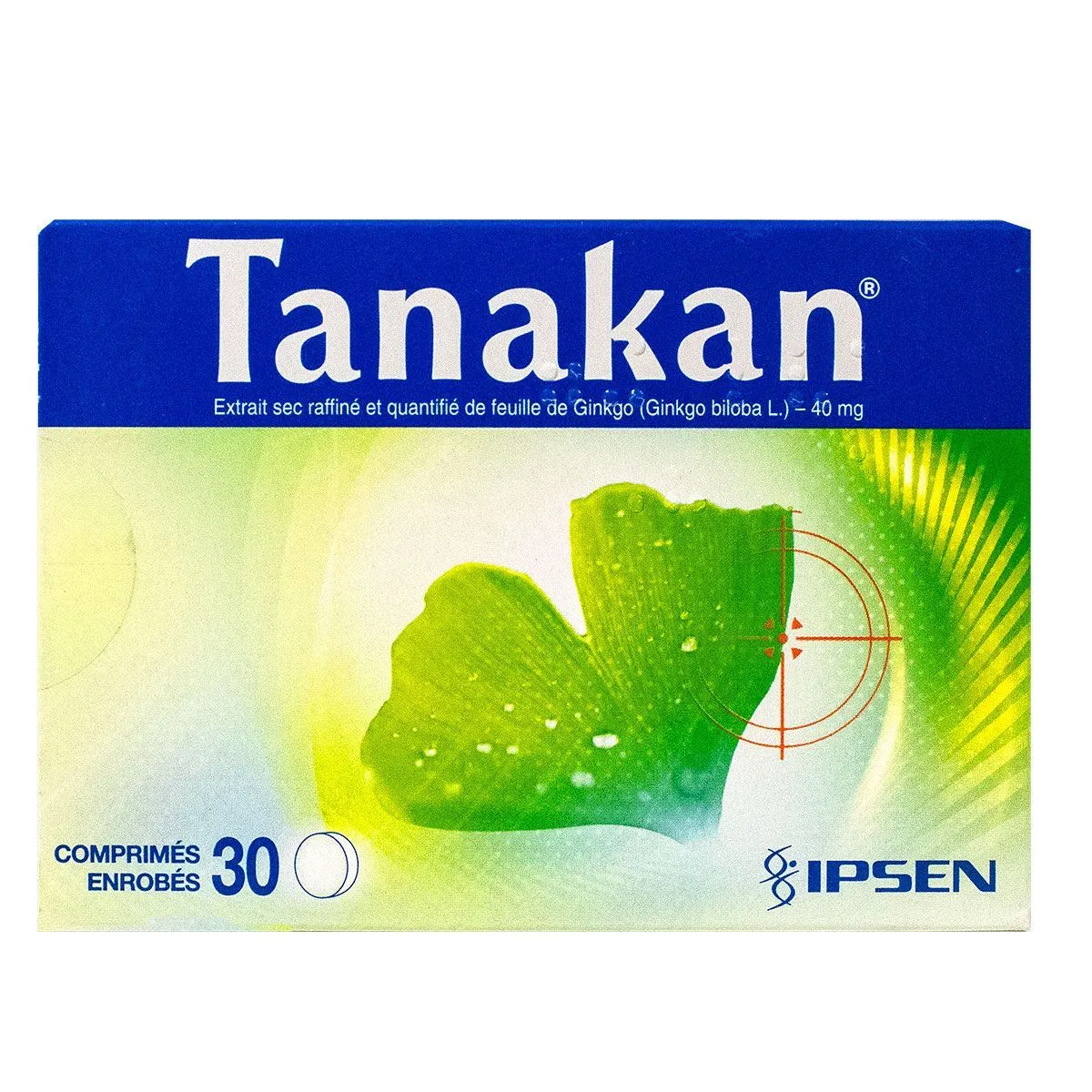 Tanakan 40mg 30com (Tunisia)