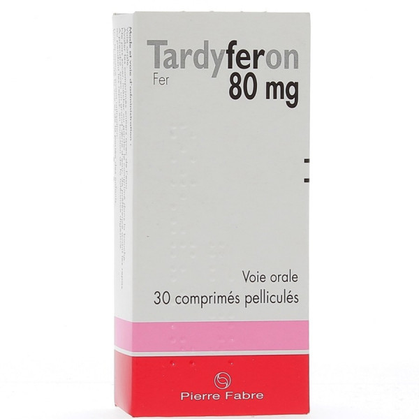 TARDYFERON 80MG 30 COMP