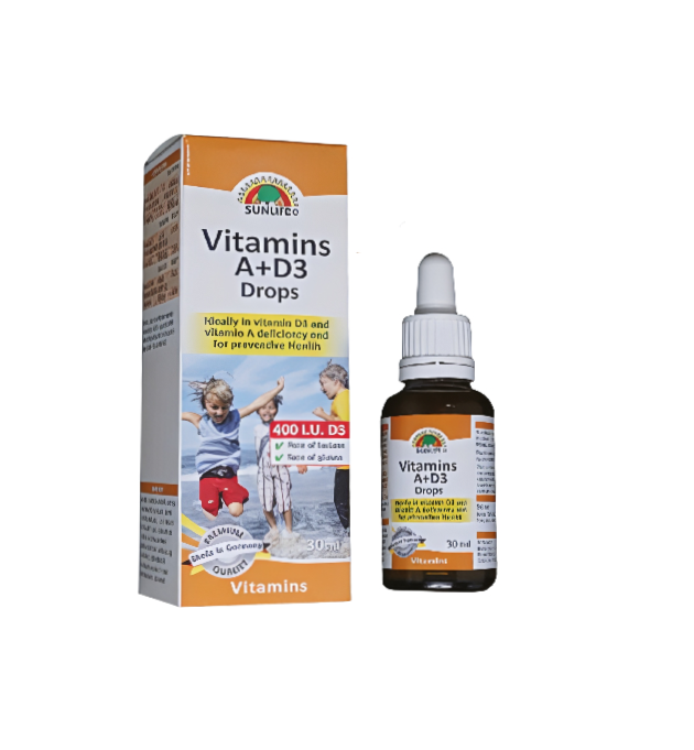 VITAMINS A+D3 DROPS 30ML