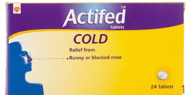 ACTIFED COLD 24TAB GERMANY