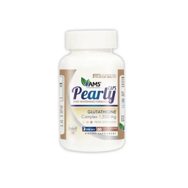 PEARLY GLUTATHIONE 1500MG 60 CAP AMS 