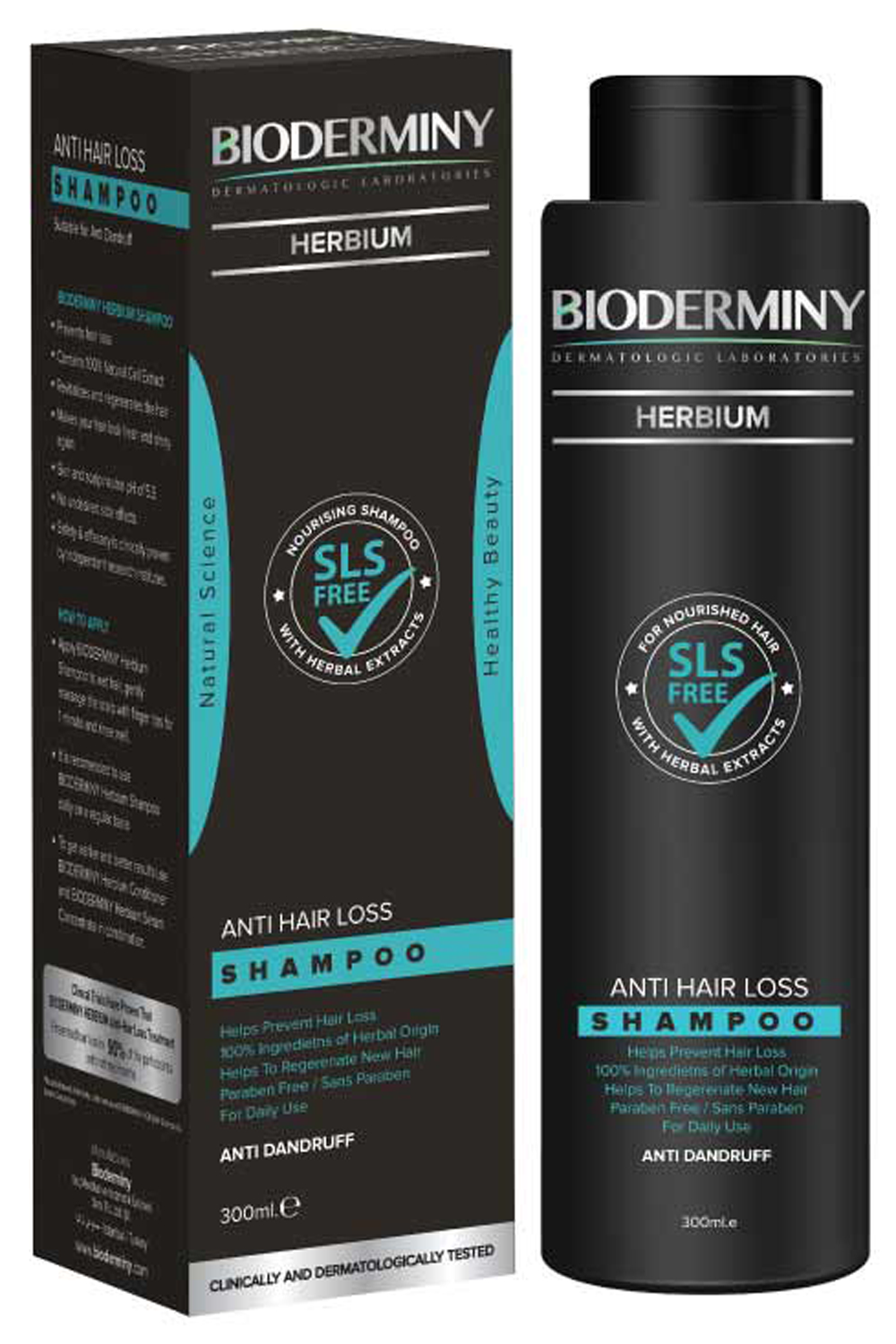 BIODERMINY HERBIUM ANTI HAIR LOSS ANTI DANDRUFF SHAMPOO