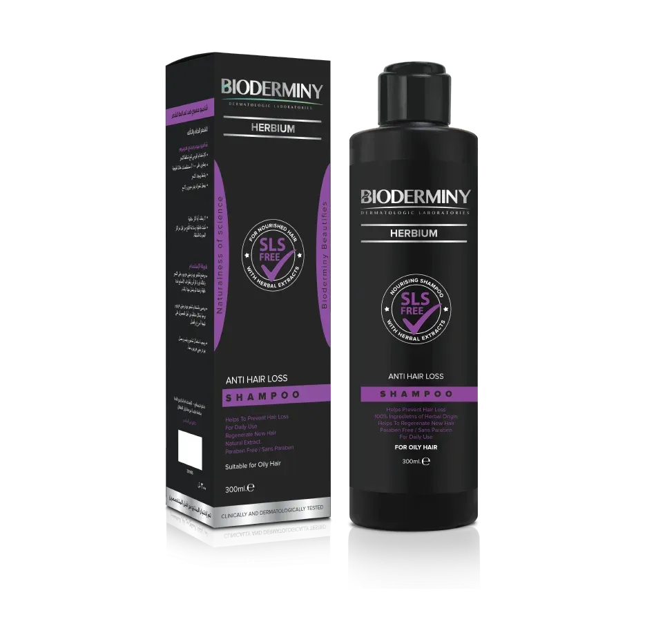 BIODERMINY HERBIUM ANTI HAIR LOSS SHAMPOO SUITABLE FOR OILY HAIR