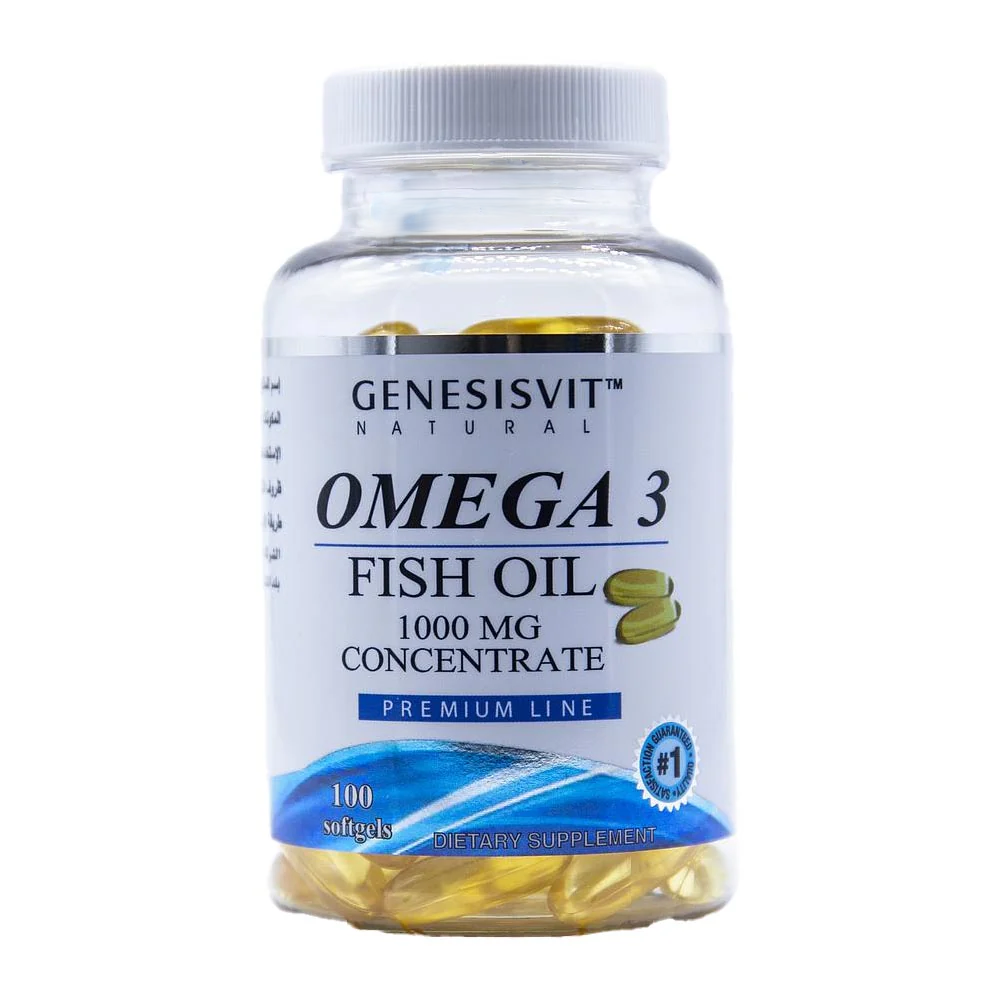 OMEGA 3 FISH OIL 1000mg (GENESISVIT)