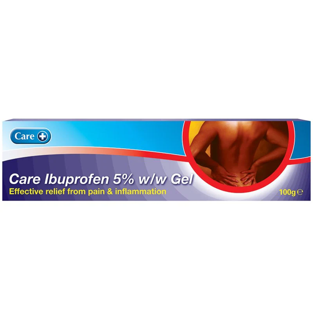 CARE IBUPROFEN 5% GEL 50 G