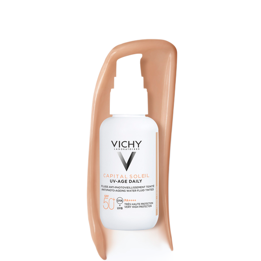 CS CAPITAL SOLEIL  UV AGE SPF 50+ TINTED (LIGHT)