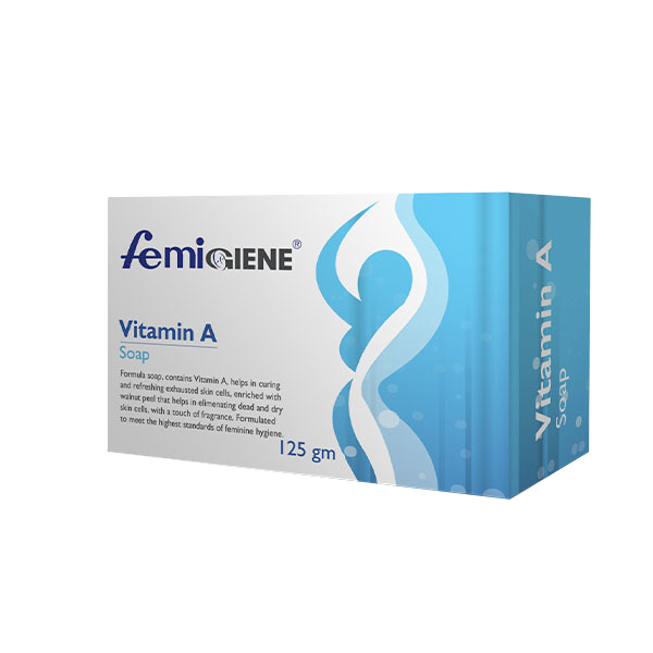 Femigiene Vitamin A Soap with hyalorunic acid soap