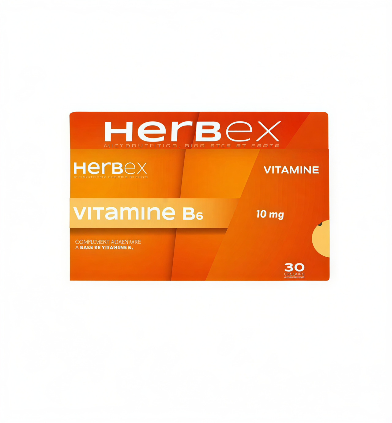 HERBRX VITAMINE B6 10MG 30TAB