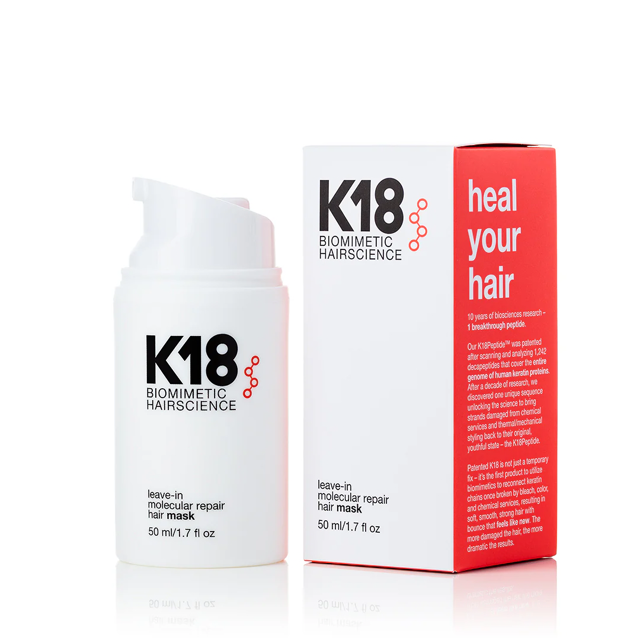 K18 LEAVE-IN MOLECULAR REPAIR HAIR MASK 50ML 