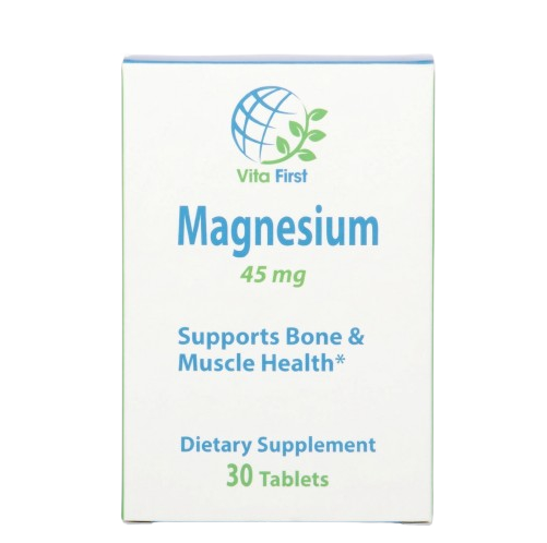 MAGNESIUM 45MG 30TAB (VITA FIRST)