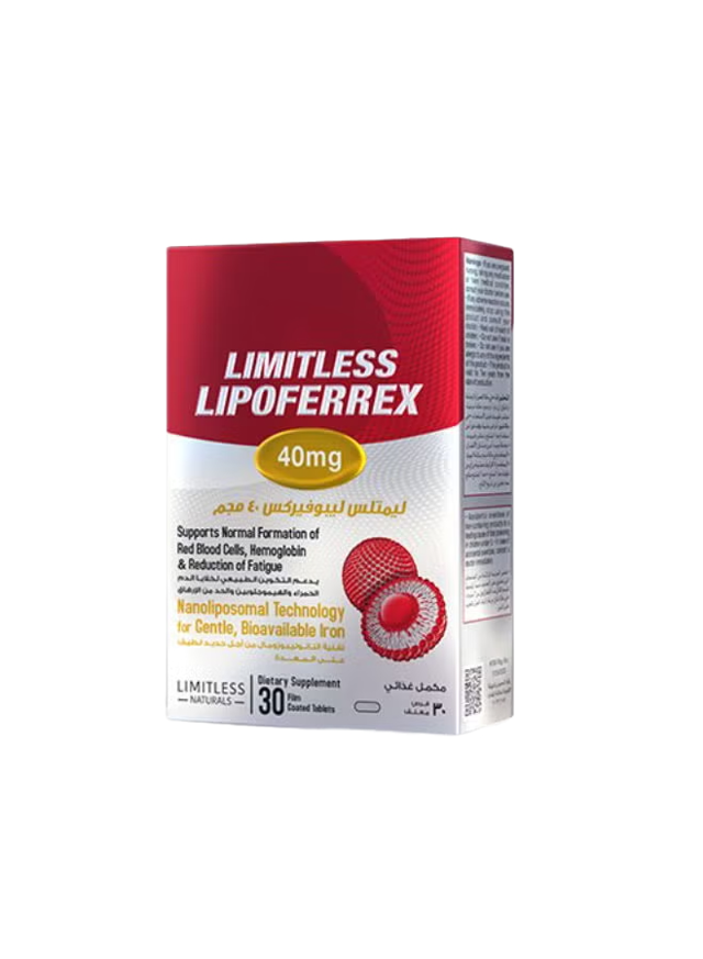 LIMITLESS LIPOFERREX 40MG 30TAB