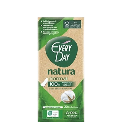 EVERYDAY NATURA NORMAL 20PC GREEN 