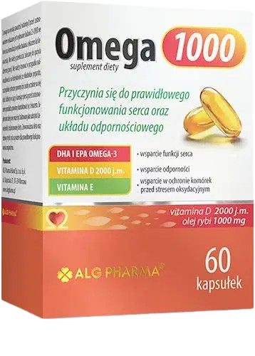 ALG PHARMA OMEGA 1000 DIETARY SUPPLEMENT 60TAB