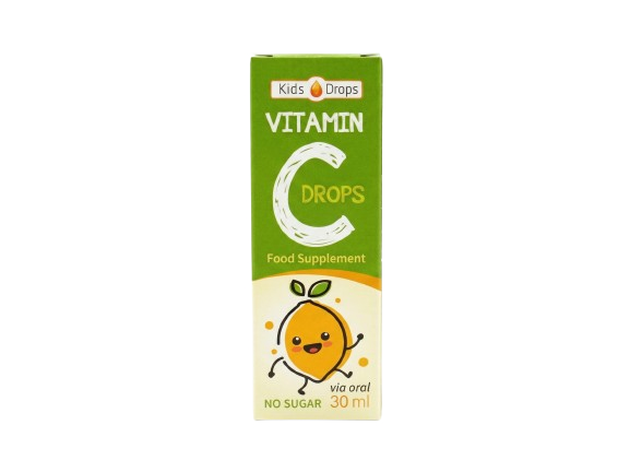 VITAMIN C DROPS FOOD SUPPLEMENT 30ML