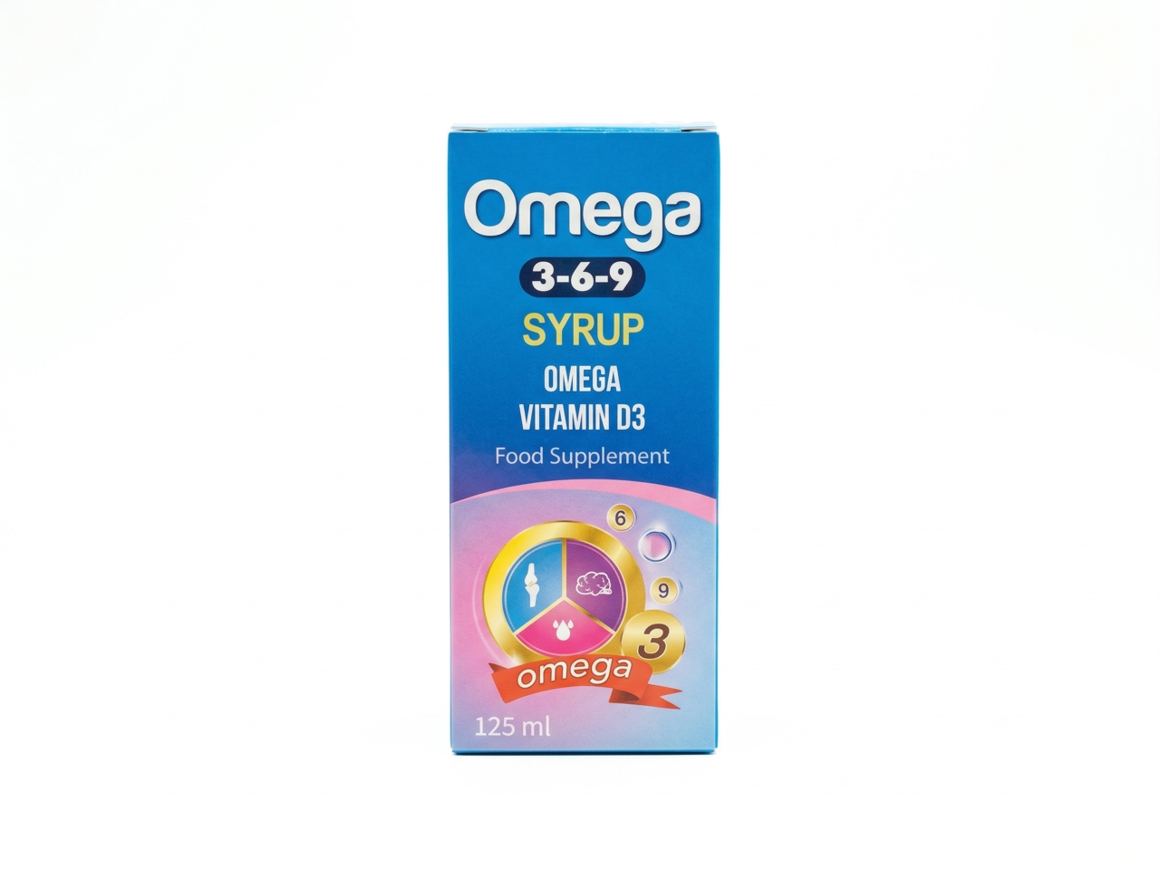 OMEGA 369 SYRUP FOOD SUPPLEMENT 125ML