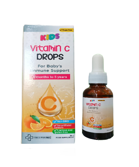 VITAMIN C DROPS KIDS 30ML TECO PHARMA