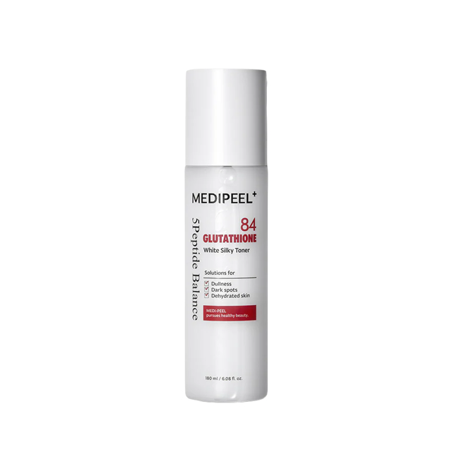 MEDIPEEL GLUTATHIONE WHITE SILKY TONER 180ML 