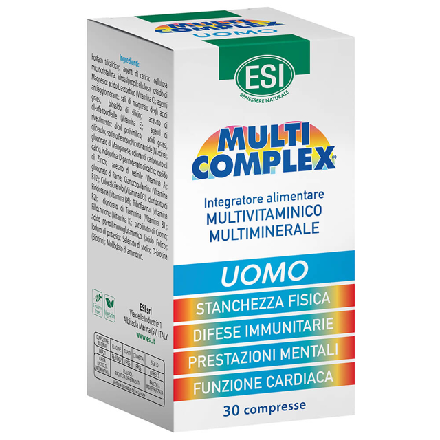 ESI MULTI COMPLEX  MULTIVITAMIN UOMO 30COMPRESS
