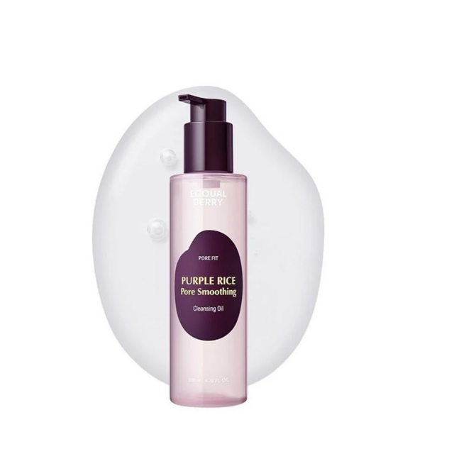 EQQUALBERRY PURPLE RICE PORE SMOOTHING CLEANSING OIL 200ML