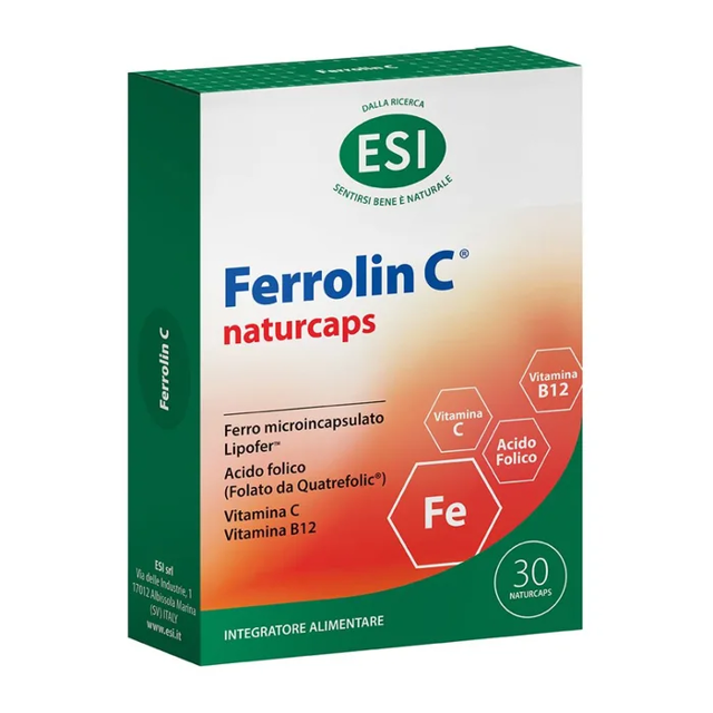 ESI FERROLIN C NATURCAPS  30 CAP