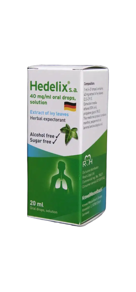 HEDELIX 40MG/ML DROP 20ML GERMANY