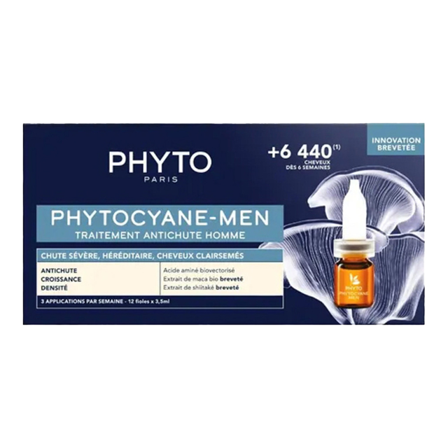  Phytocyane Trait  Men 12X5ML

