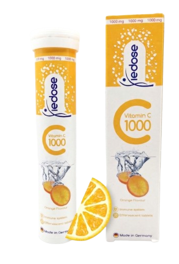 VIEDOSE vita C1000 MG 20 EFF GERMANY 