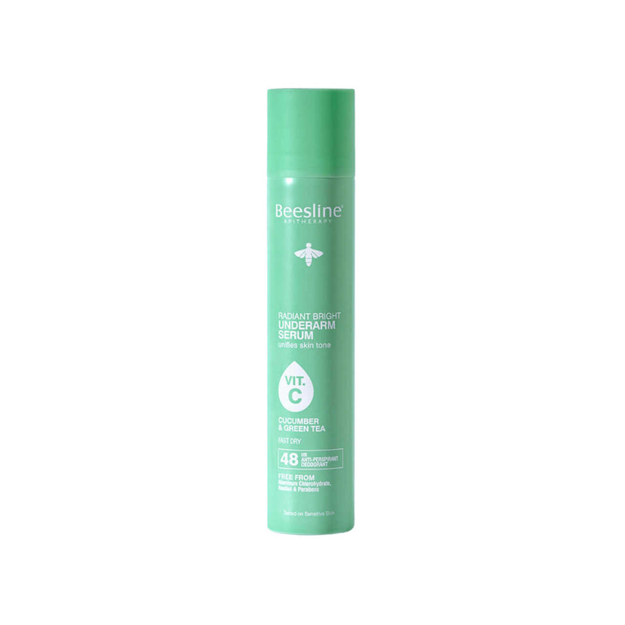 BEESLINE RADIANT BRIGHT UNDERARM SERUM CUCUMBER&GREEN TEA 150ML